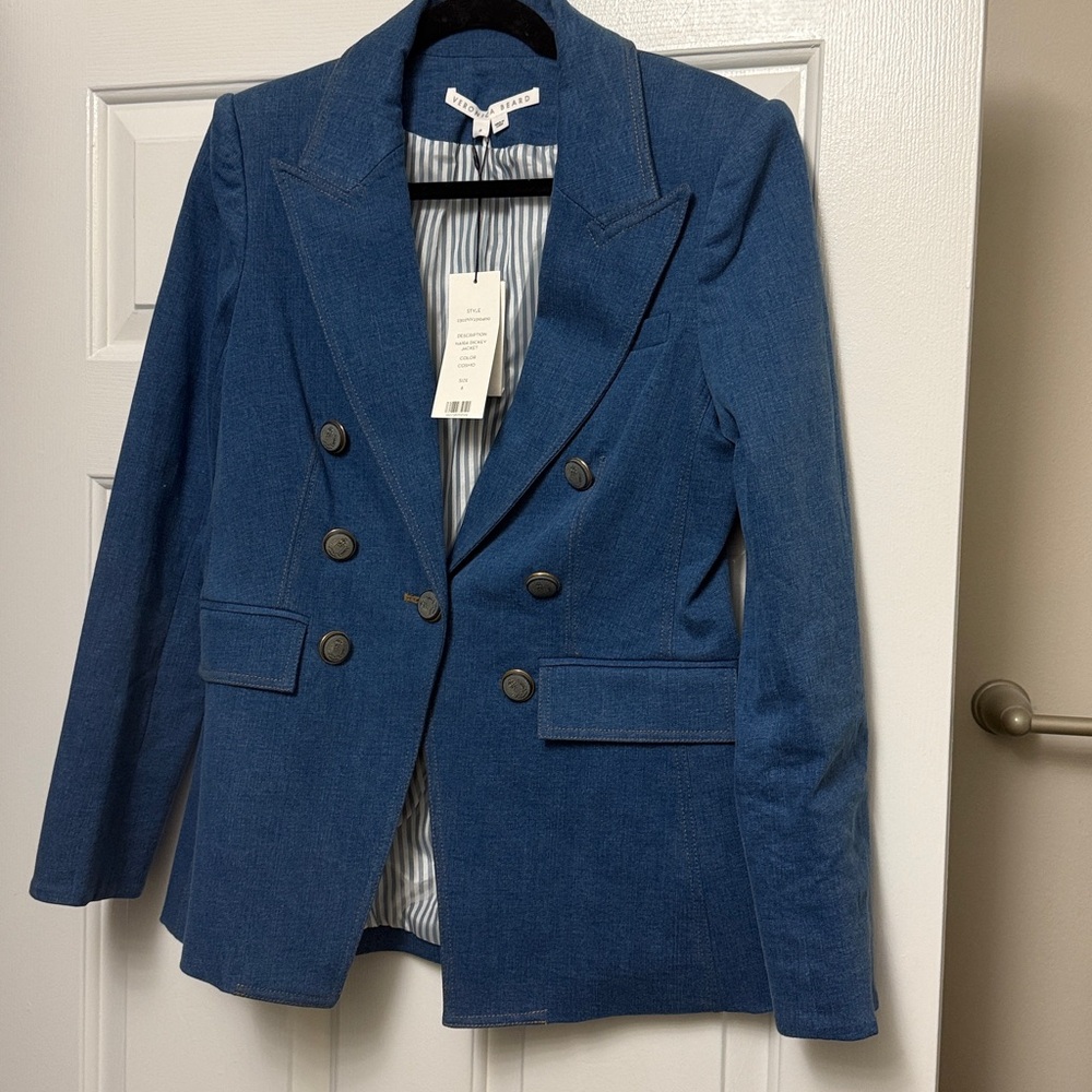 Veronica Beard Naira Dickey Jacket NWT Sz 8